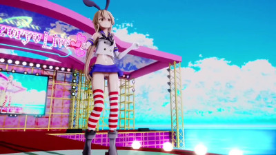 Shimakaze - Pjanoo and Cumshots [MMD R18] Gabunomi