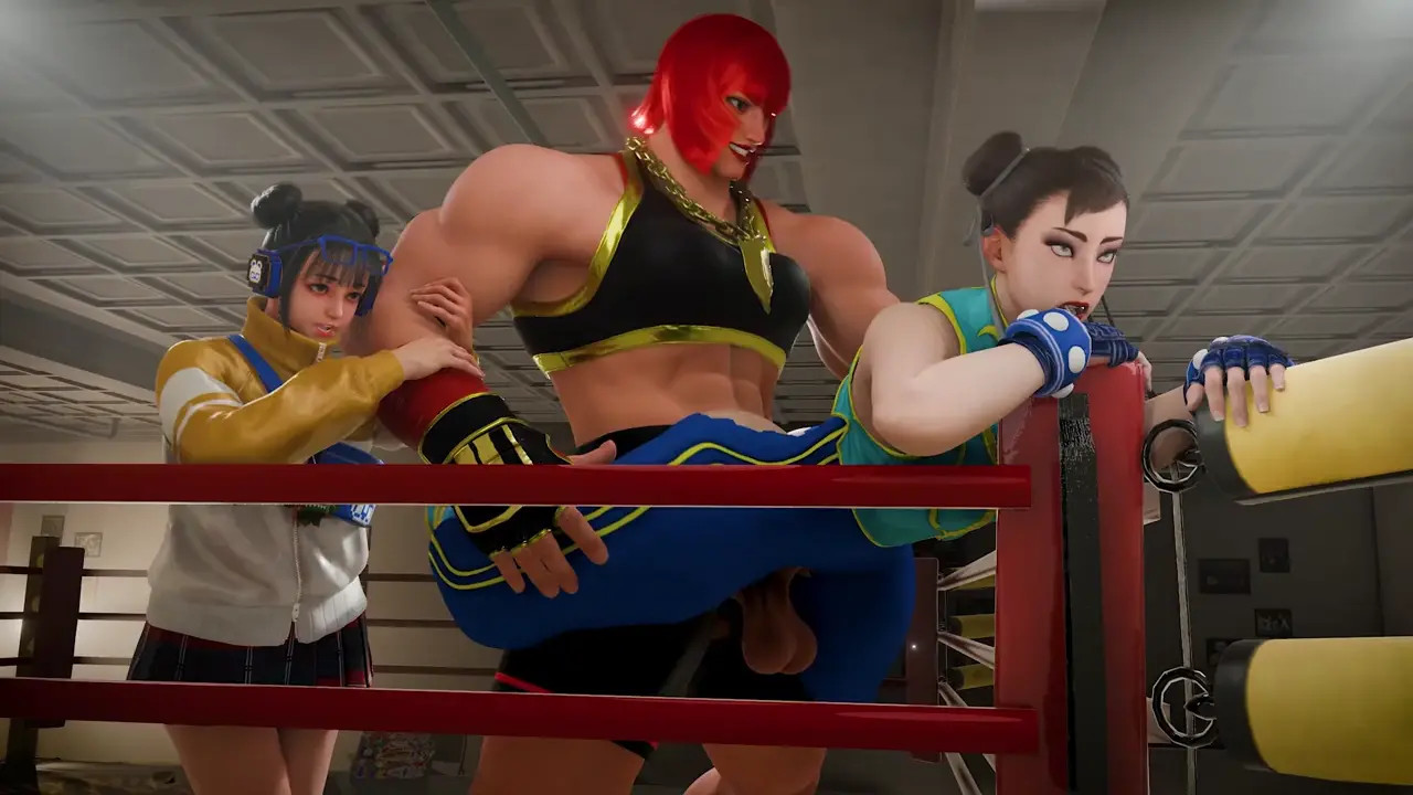 Chun-Li & Li-Fen [AmateurThrowaway][4K]