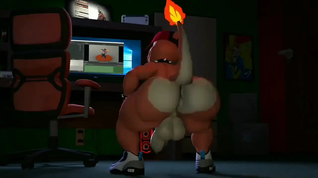 Charmeleon twerking