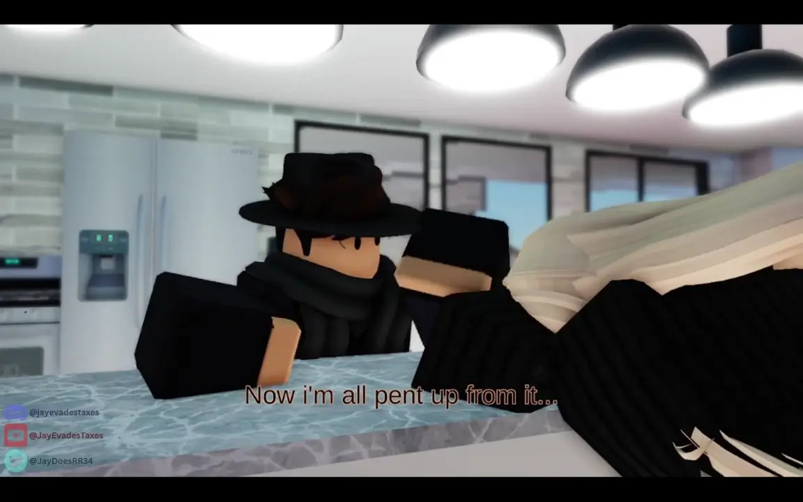 Helping my stressed friend relieve herself (ROBLOX ANIMATION)