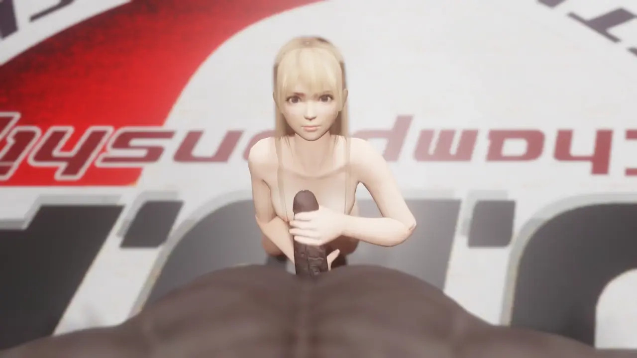 Marie Rose handjob