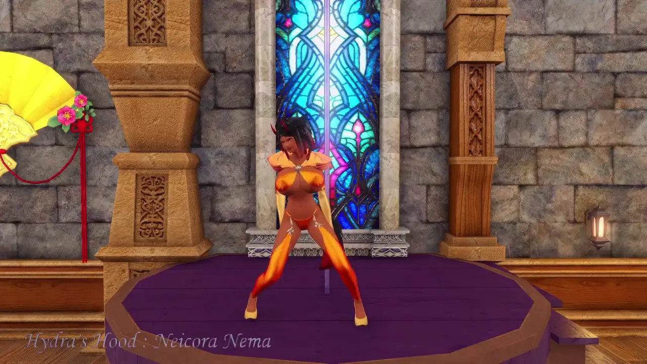 Vestia's Striptease