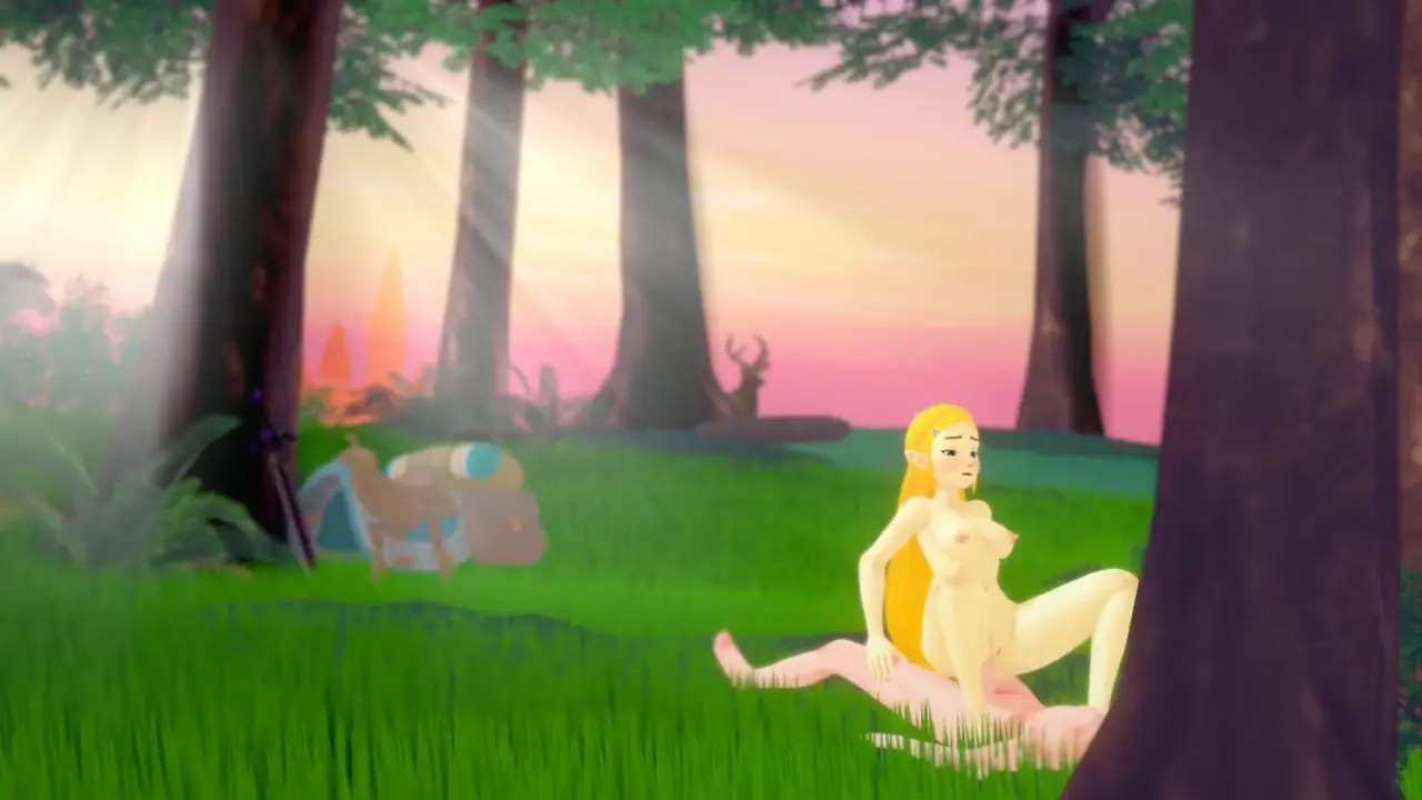 Princess Zelda in Forest