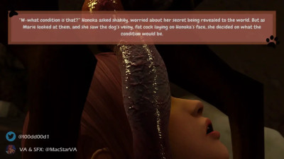 Honoka & Marie with Dog Part 3