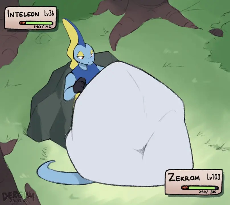 Anal vore by dergum