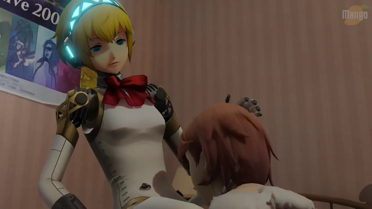 Yukari taking on Aigis