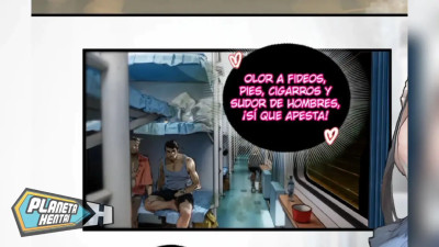 Pleasure Train comic orgy