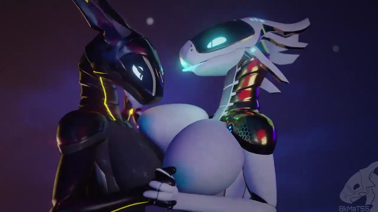 Iris and Pyra fondling