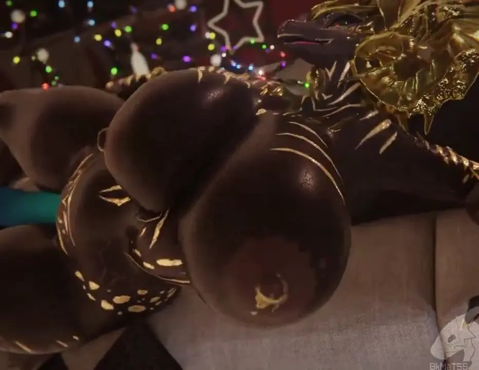 Kulve taroth with a dildo