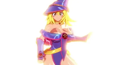 (Censored) [MMD] Dark Magician Girl Rosario + Vampire dance
