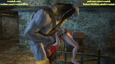 Triss Merigold Captured by giant Cyclop Monster