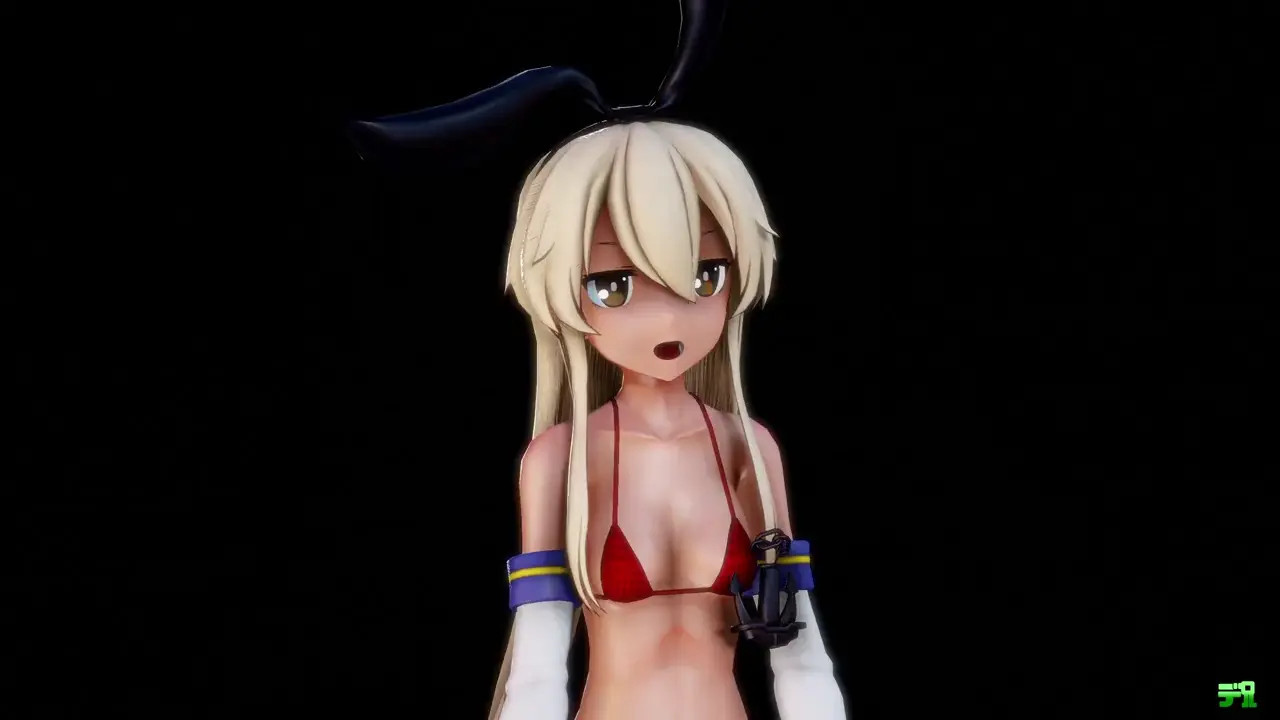 Shimakaze - Higan (D ver.) [MMD R15] Delor