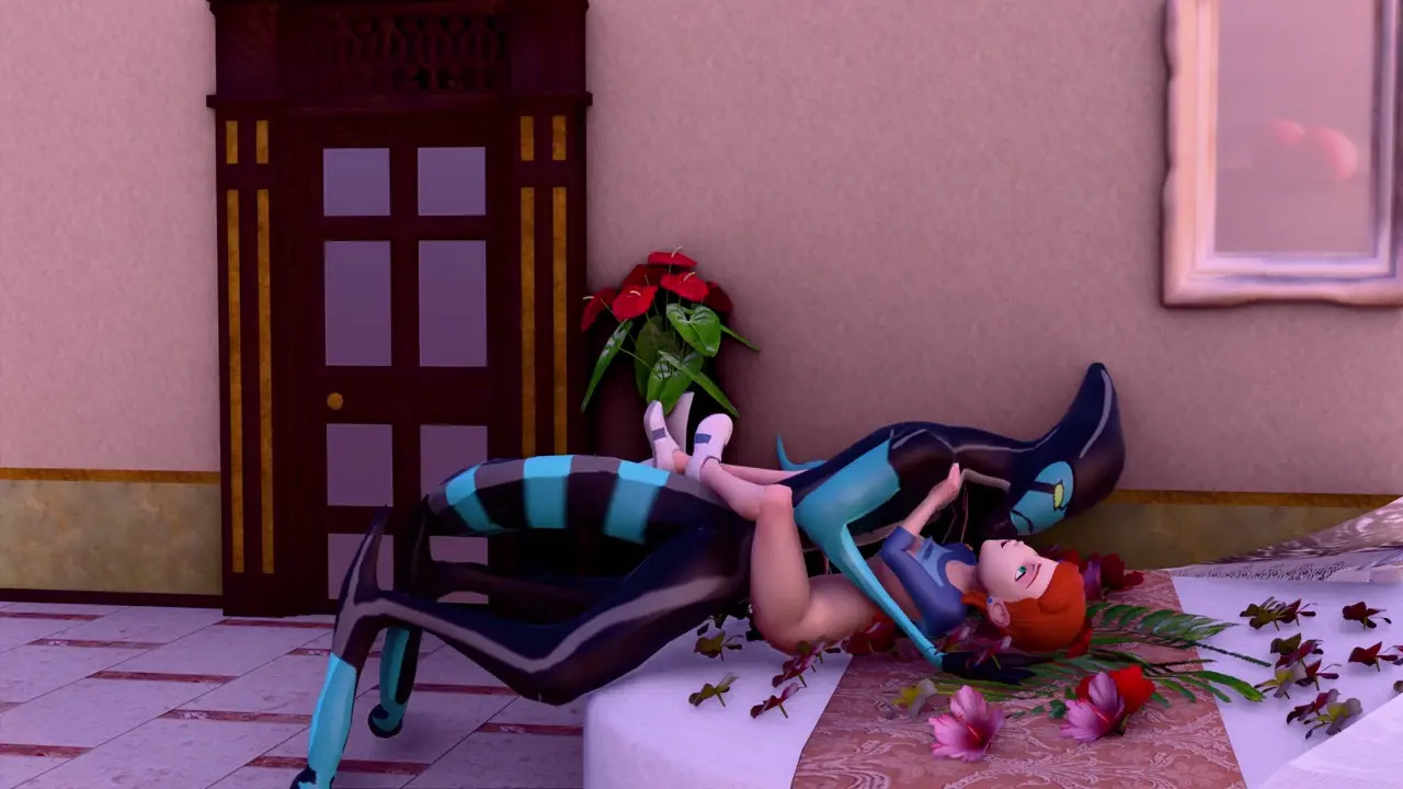 Gwen and XLR8 having a nice afternoon