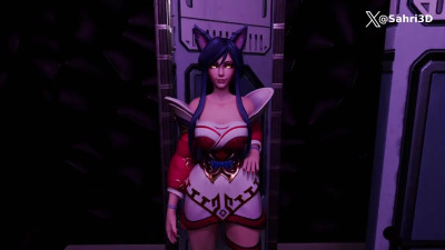 Ahri Rides Wild: Cowgirl Bliss