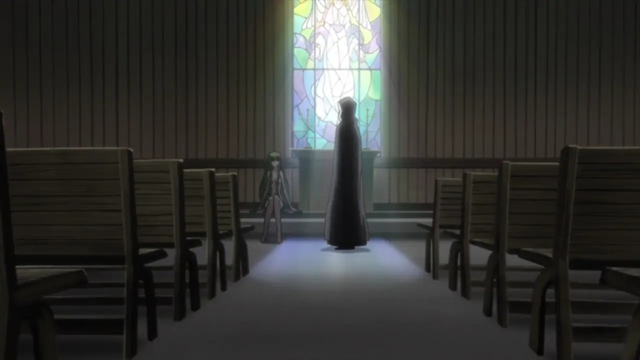 Code Geass C.C Naked scene