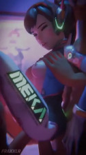 D.va Double Penetration『FraxXLR』