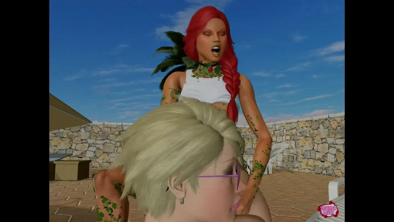 Mamamia! TAS Episode 8 Poison Ivy vs Powergirl