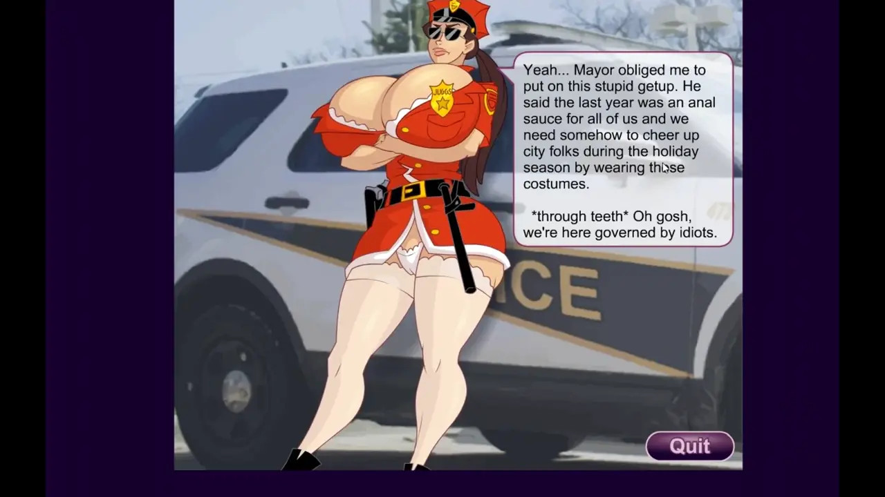 The Eagle With No Name Fucking Officer Juggs during Christmas [MNF Club]