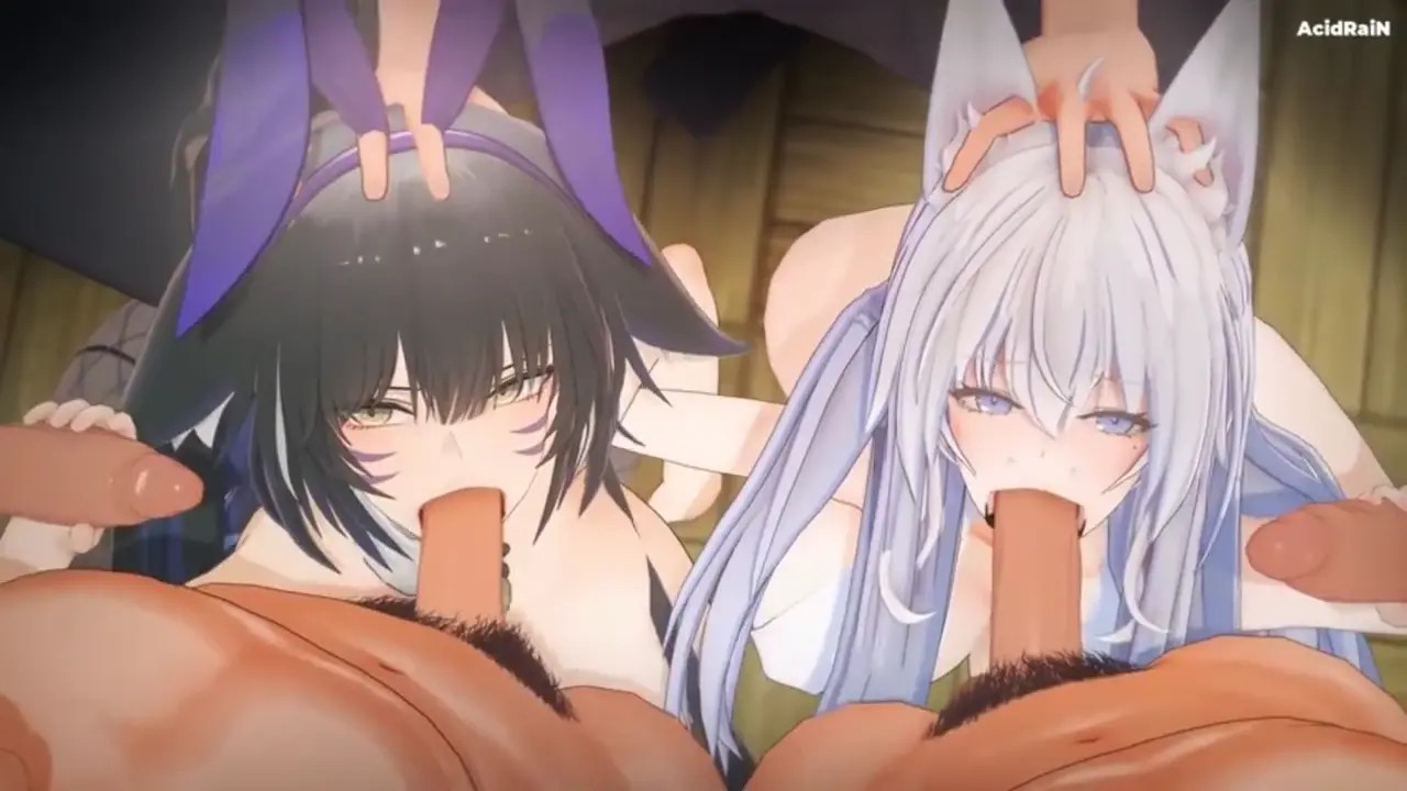 NTR - Musashi & Shinano X mob group [AcidraiN]