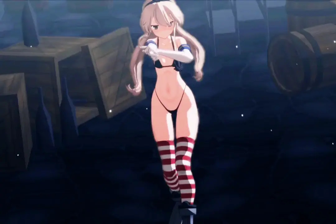 Shimakaze - World Is Mine [MMD R15] Mamaimu