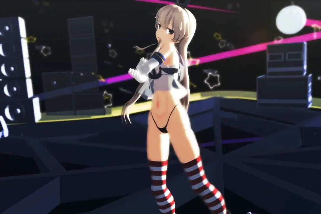 Shimakaze - Cinderella [MMD R15] Mamaimu