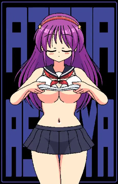 (Censored) Athena Asamiya titty drop.