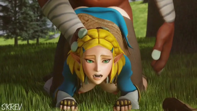 Princess Zelda beasts fuck comp