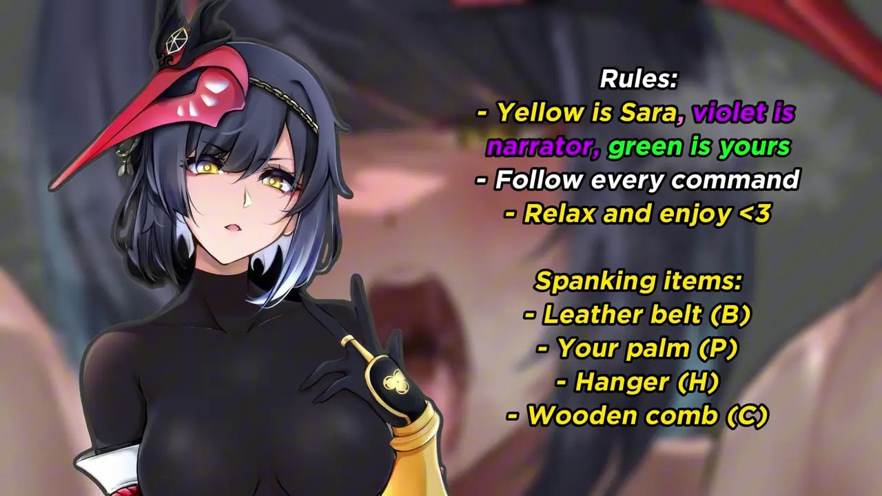 Make your ass bleed with cold Sara Kujou (Spanking JOI)