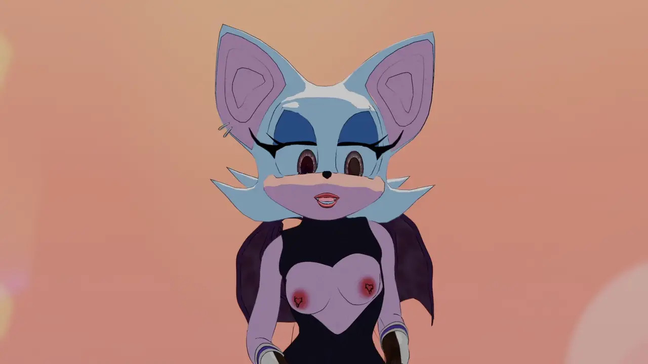 Rouge the bat tits test