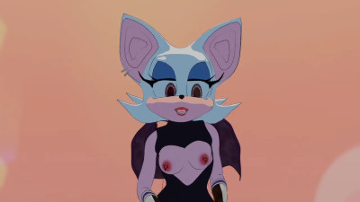 Rouge the bat tits test
