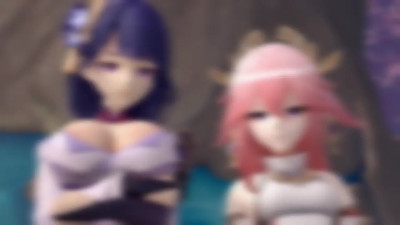 Hu tao and Raiden - Stalkek