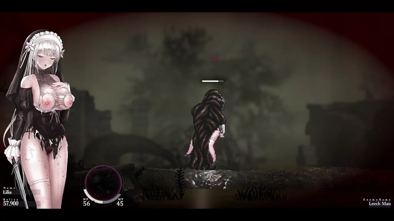 Sinisistar 2 - Lilia raped by leech man