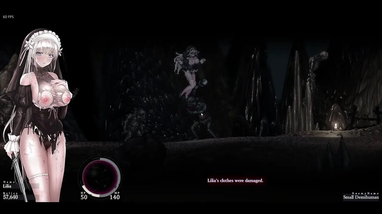 Sinisistar 2 - Lilia gets captured by goblins and used as a breeding ground