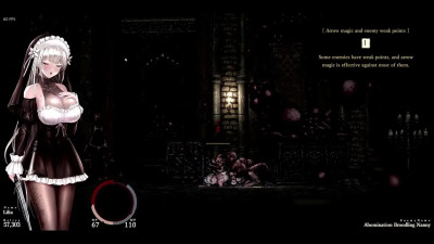 Sinisistar 2 - Lilia gets pinned down by Abomination Broodling Nanny.