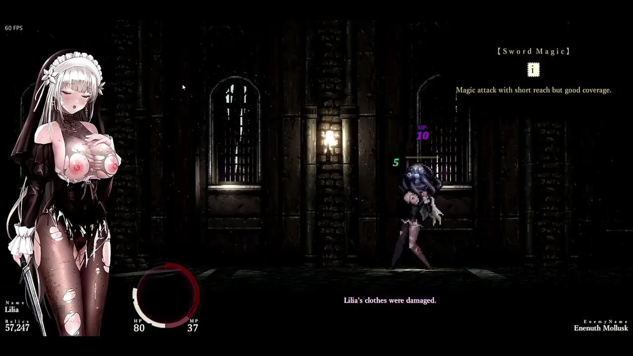 Sinisistar 2 - Lilia gets captured by Enenuth Headcrab