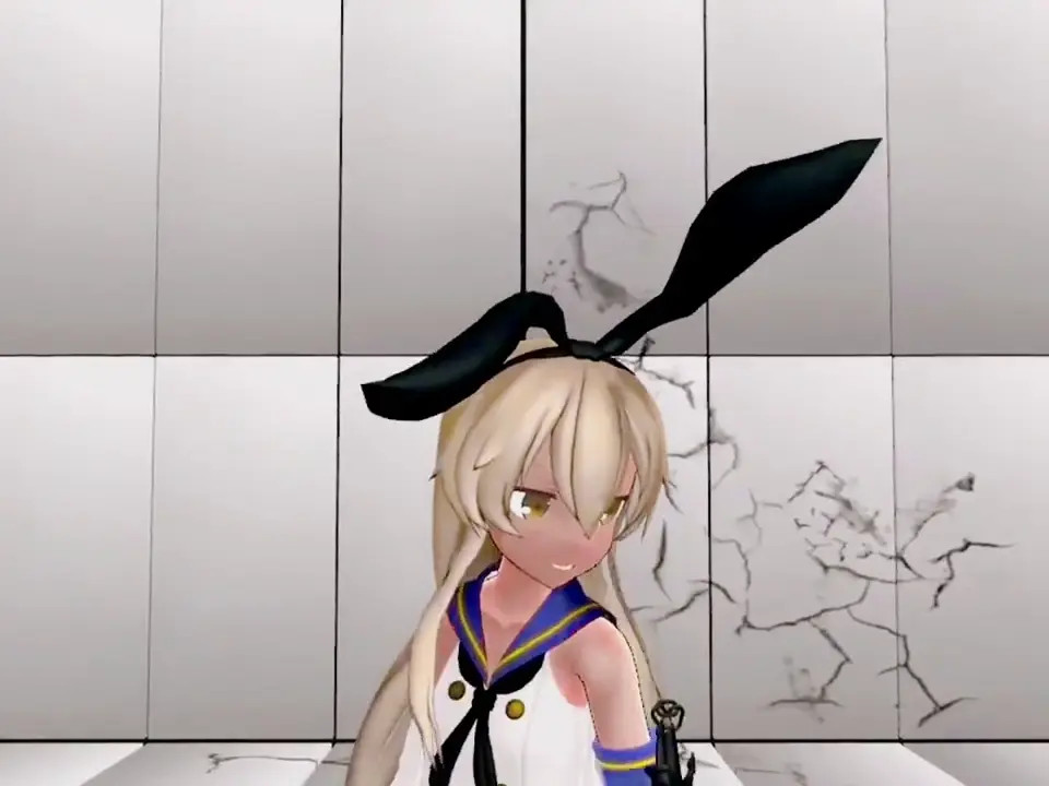 Shimakaze - Get Up & Move [MMD R15] Aoinu11