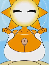 The sun and the femboy moon