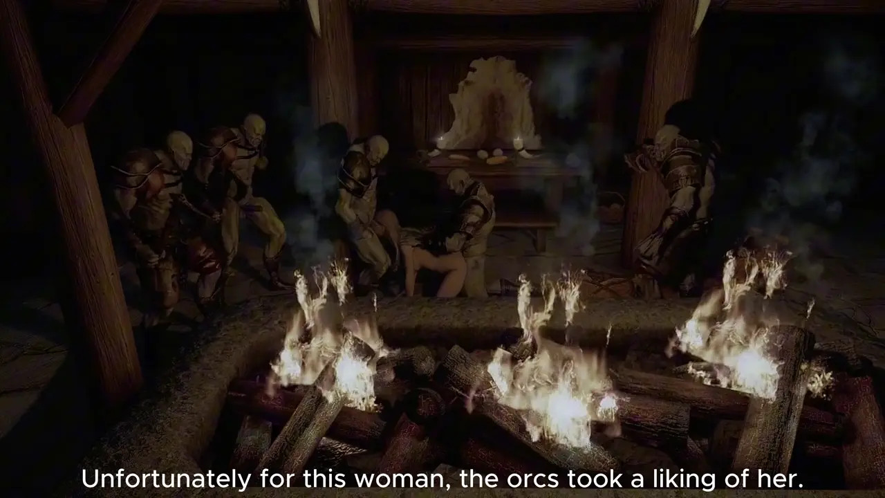 Becoming The Orc Raiders' Camp Whore
