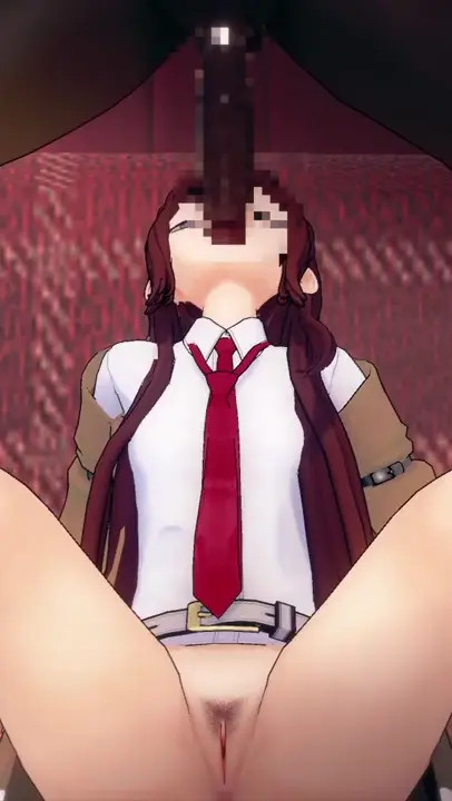 Kurisu throatfucked [Steins;Gate]