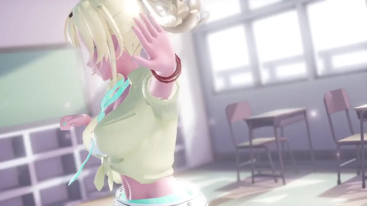 [4kmmd]Tower of Flower Iroha Chloe normal Pink-Yellow ver