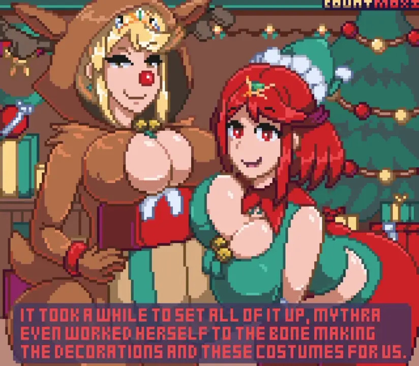 Pyra Mythra Christmas (No sound yet)