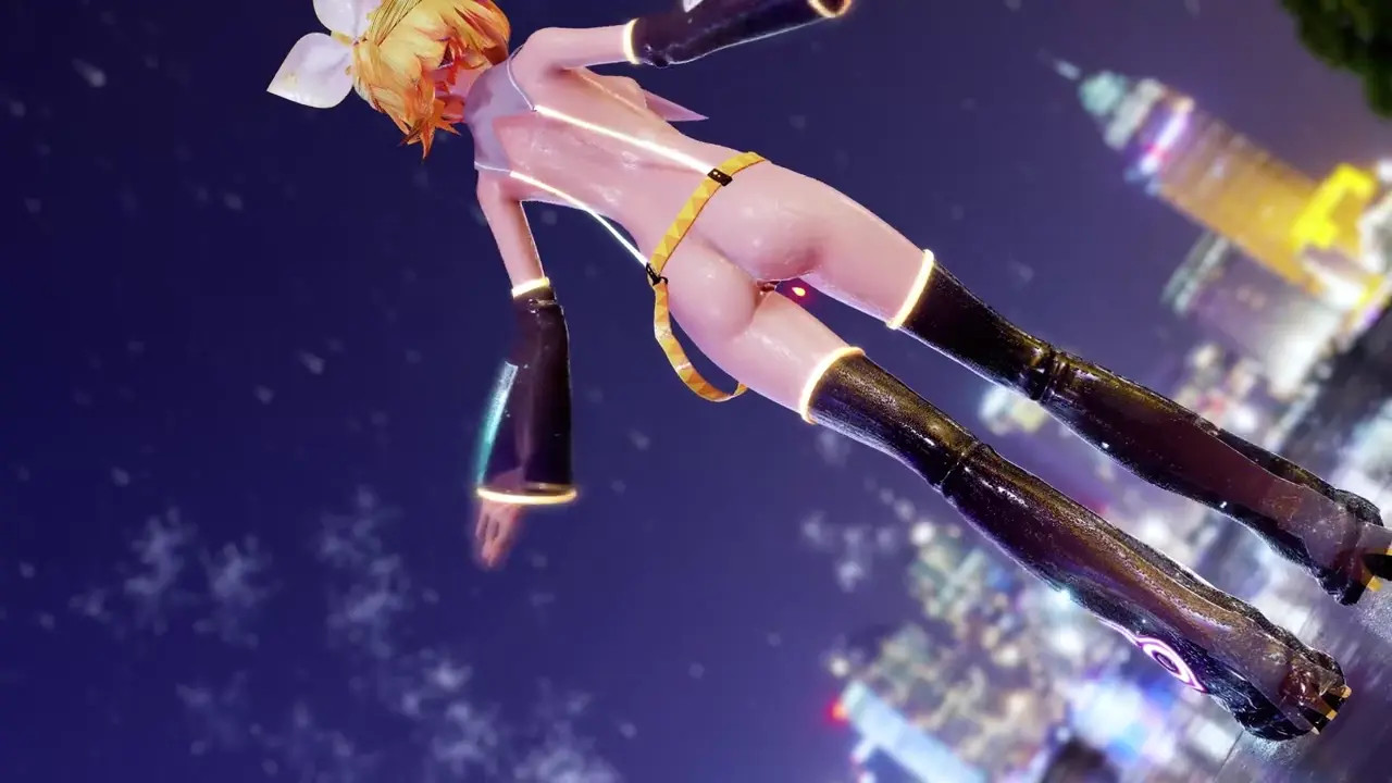 Kagamine Rin Naked Dance - Marine Bloomin'
