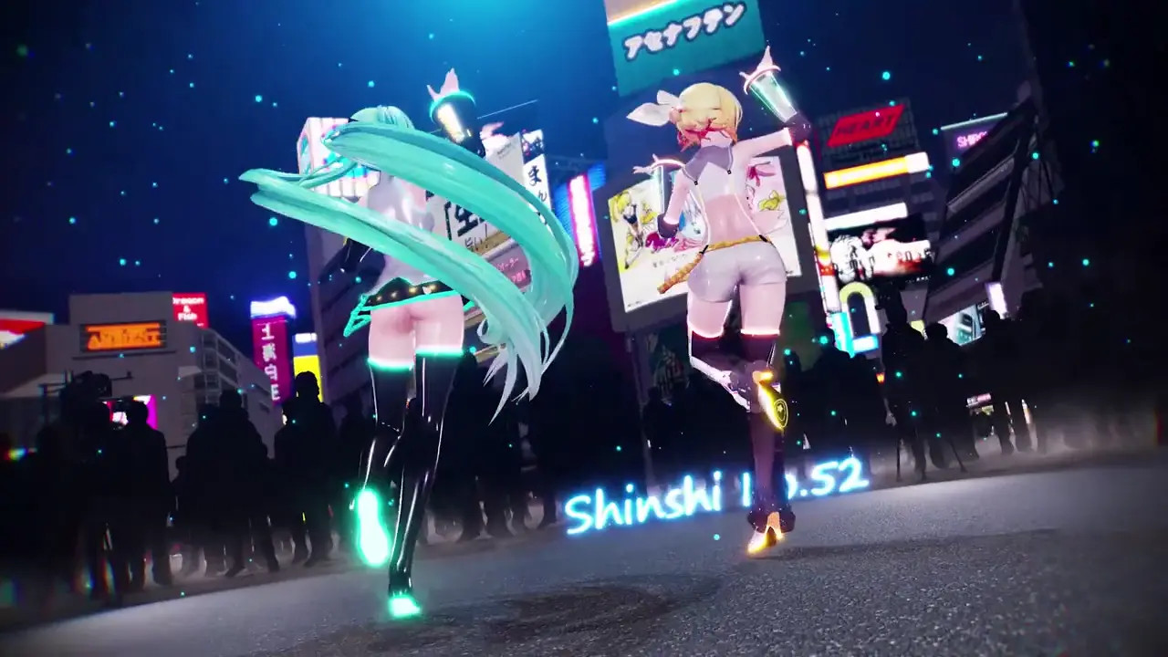 Miku & Rin Naked Dance - Heart Pie Dancehall