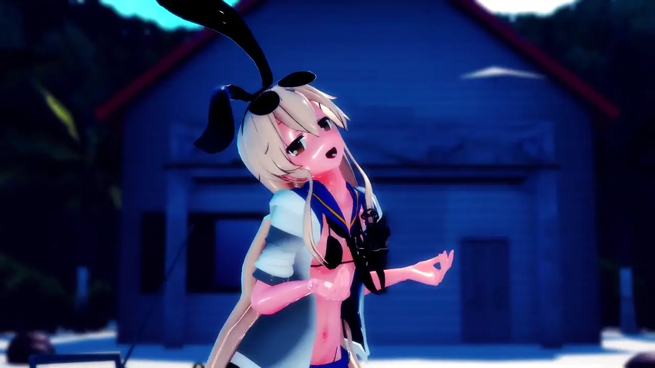 Shimakaze - Winner Island [MMD R15] Hamselvish