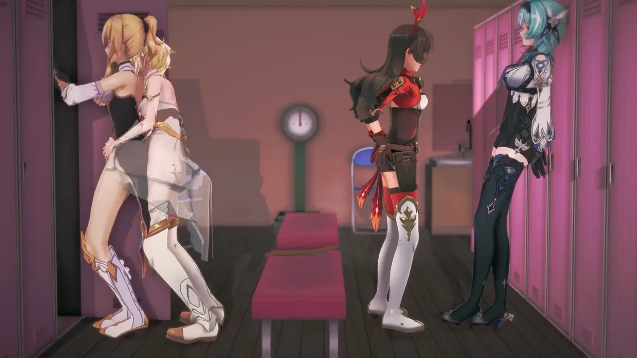 【SuzumeisGood】2024.08 Lumine x Knights of Favonius  Half-undressed