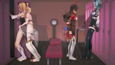 【SuzumeisGood】2024.08 Lumine x Knights of Favonius  Half-undressed