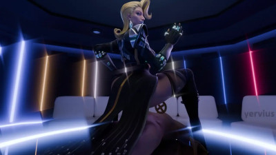 Emma Frost dominating