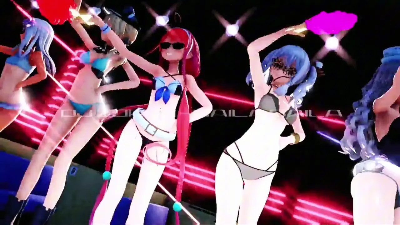 Shimakaze & Fleet Girls - Baila Baila [MMD R15] Ryoichi