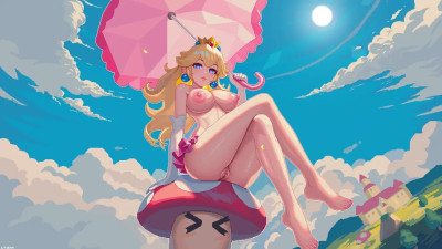 Peach Wallpaper (Computer)