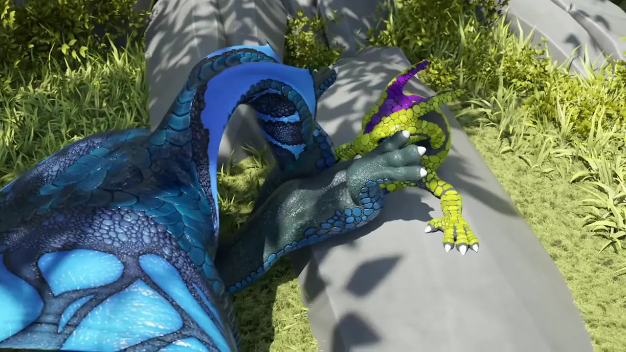 Wyvern and reptile fuck